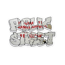 Load image into Gallery viewer, Graffiti Public Street stickers
